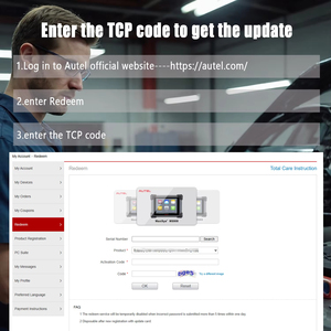 Autel Maxisys MS909EV MS909 EV 一年更新服务（全面护理计划 Autel） - Product Image 6