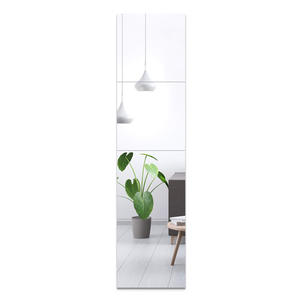 Espejo Adhesivo de Pared Acrílico Plateado, Flexible, Irrompible, de 2mm de Grosor, Fácil Instalación, Tamaños Personalizados, Venta al Por Mayor - Product Image 1