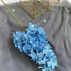 Hortensia Artificial de Alta Simulación, Decoración Navideña, Flores para Boda, Tallo Único, Flor de Hortensia Artificial Grande - Product Image 6