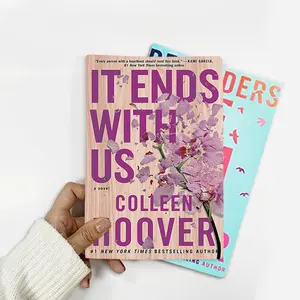 Custom printing hardcover verity it ends with us book colleen hoover book set by colleen hoover book