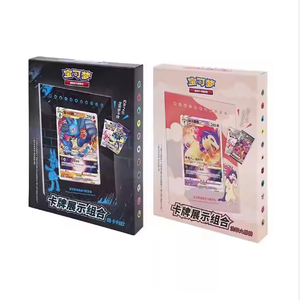 Chinois en gros <span class=keywords><strong>pas</strong></span> <span class=keywords><strong>cher</strong></span> 7.0 <span class=keywords><strong>carte</strong></span> affichage combinaison cadre Lucario Flash Booster Bundle <span class=keywords><strong>carte</strong></span> Pokemoned - Product Image 6