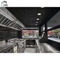 Tienda Contenedor Móvil Personalizable de Estructura de Acero Prefabricada para Calle Comercial Moderna