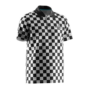 T-shirt décontracté à manches courtes de haute qualité à séchage rapide pour hommes, t-shirt polo, t-shirt avec logo, chemise de bowling pour hommes - Product Image 3