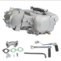 Ensemble moteur d'origine Yinxiang YX125 125cc à 4 vitesses avec embrayage manuel pour la modification de moto tout-terrain, échantillon disponible
