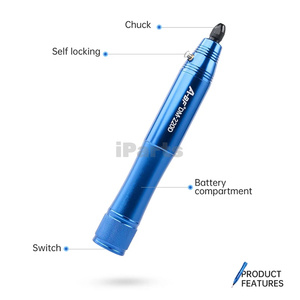 IParts A-BF Mini perceuse électrique <span class=keywords><strong>sans</strong></span> <span class=keywords><strong>fil</strong></span> outils rotatifs électriques 3.7V maison bricolage <span class=keywords><strong>Dremel</strong></span> gravure stylo de coupe outil avec outil de polissage - Product Image 5