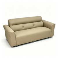 Canapé convertible moderne en cuir à base de ressorts en bois massif, résistant aux griffures de chat, carré, réglable, 1 à 4 places, imperméable et extensible pour appartement
