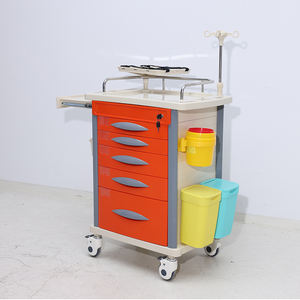 EM-ET080 Ziekenhuis En Kliniek Noodtrolley Ziekenkamer Verpleegwagen <span class=keywords><strong>Trolley</strong></span> <span class=keywords><strong>Trolley</strong></span> - Product Image 3