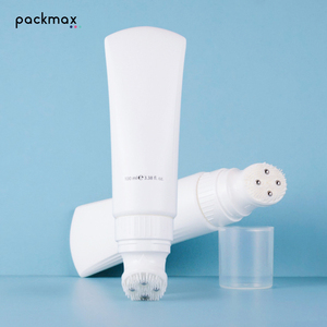 หลอดบีบ HDPE ขนาด 100 กรัม พร้อมหัวแปรงลูกกลิ้ง – บรรจุภัณฑ์เปล่าสำหรับสครับและผลิตภัณฑ์ทำความสะอาดผิวหน้า, ผู้ผลิตหลอดเครื่องสำอาง - Product Image 5