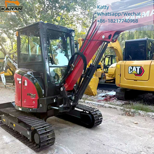 Mini-excavatrices Yanmar VIO35-6A d'occasion, originales du Japon, Vio35-6A 35-6B 3,5 tonnes 3 tonnes, excavatrice d'occasion haute performance en vente - Product Image 5