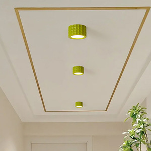 Lámparas de Techo de Estilo Francés Nórdico Minimalista, Diseño Original Único, Montaje en Superficie para Entrada, Sala de Estar, Dormitorio, Sin Perforación - Product Image 5