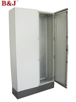 Armoire de distribution électrique B&J / Boîtier de commutation / Armoire électrique sur pied IP55 en acier galvanisé RAL7032/7035 pour générateur