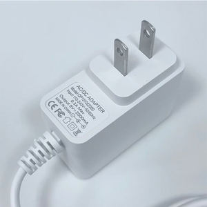 Adaptor Dinding Bersertifikasi CE FCC DC 5V 6V 12V 500mA 1A 2A Bahan PC Colokan US untuk <span class=keywords><strong>Monitor</strong></span> Tekanan Darah - Product Image 4