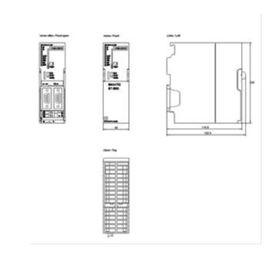 PLC S7-300 CPU 315-2DP ชุดประมวลผลกลางพร้อม MPI Integr. แหล่งจ่ายไฟ 24 โวลต์ 6ES7315-2AH14-0AB0 - Product Image 2