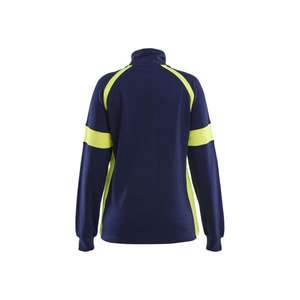 BLAKLADER - 356611588933XXL Sweat-shirt haute visibilité pour femme Bleu marine/jaune-EAN 7330509917060 HI-VIS WORKWEAR - Product Image 2