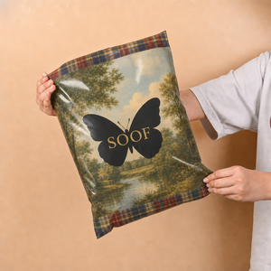 Bolsa de Envío de Polietileno con Logotipo Personalizado para Ropa, Autoadhesiva, Resistente a Desgarros, Compostable, Bolsa de Paquetería LDPE, OEM, ODM - Product Image 3