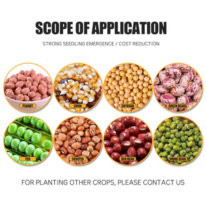 เครื่องใส่ปุ๋ยถั่วลิสงและเมล็ดข้าวโพดด้วยตนเองอุปกรณ์ปลูกต้นไม้ความจุ19กก. 4/6/8ซม. ความลึกในการปลูก - Product Image 4