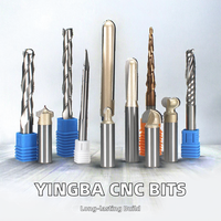 YingBa personnalisable CNC bois routeur Bits carbure fraise en bout fraise Fresas Para Madera menuiserie bois outils de coupe ODM OEM