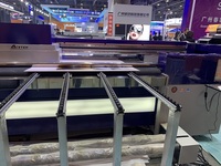 Acetek Imprimante hybride Uv à courroie en latex grand format 3.2m DTF et plat pour machine d'impression en cuir PU