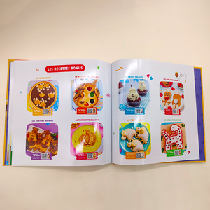 Couverture rigide personnalisée enfants français <span class=keywords><strong>cuisine</strong></span> impression de bandes dessinées pour les enfants éducatifs - Product Image 2