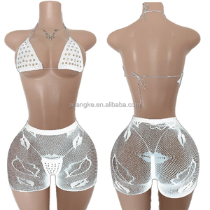 Conjunto <span class=keywords><strong>de</strong></span> Ropa Exótica <span class=keywords><strong>de</strong></span> Pole Dance para Discoteca <span class=keywords><strong>de</strong></span> 3 Piezas Trajes <span class=keywords><strong>de</strong></span> Stripper al Por Mayor <span class=keywords><strong>de</strong></span> Baile Exótico - Product Image 3