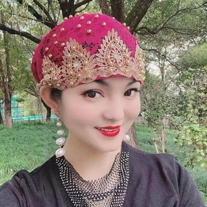 Romantic, dreamy, breathable, all-season Islamic fairy <b>hat</b> <b>for</b> evening wear - Product Image 1