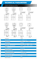 Condensateur de démarrage de moteur AC en film polypropylène métallisé CBB60 avec broches 1,5uF-100uF 250-450VAC pour pompe à eau