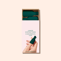 Supports réutilisables pour tampons de coton de dissolvant de vernis à ongles en gel, clips de retrait de vernis à ongles, clips pour ongles, clips de dissolvant de vernis à ongles, marque privée