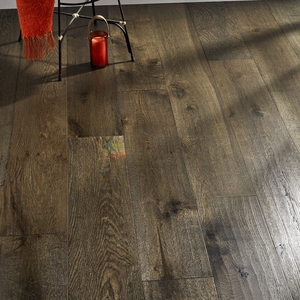 <span class=keywords><strong>Suelo</strong></span> de madera maciza de roble Natural, resistente al agua, color marrón oscuro - Product Image 5