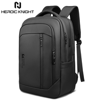 Tas Ransel Laptop 15.6 Inch Custom Logo Grosir, Anti Air, Resleting, Oxford, untuk Bisnis, Perjalanan Pria, dengan USB Anti Maling