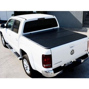 La Mejor Cubierta para la Caja de la Camioneta para VW Amarok, Oferta, Cubierta Trasera de Aluminio para la Caja de la Camioneta, Tapa Triple Plegable, Accesorios de Protección para la Caja de la Camioneta - Product Image 2