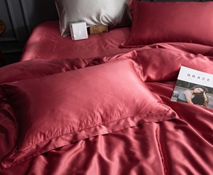 NOBBY SERINDA Bộ Đồ Giường Lụa Satin Sang Trọng Bộ 100% Bộ Đồ Giường Lụa Dâu Tằm - Product Image 5