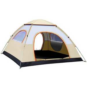 Carpa de Camping Automática para 3-4 Personas, Impermeable, para Senderismo, con Estructura de Una Habitación y Apertura Rápida - Product Image 1