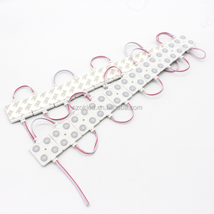 Quảng trường LED mô-đun 4 đèn LED 2835 Chip 1.5W nhấp nháy RGB trắng ấm lạnh Trắng 12V PVC đèn nền LED Dấu hiệu cao lumen LED mô-đun RGB - Product Image 2