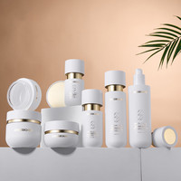 Flacon de Luxe pour Cosmétiques Qualité Platine, Bouteille de Crème 50g avec Pompe, Vente en Gros Usine
