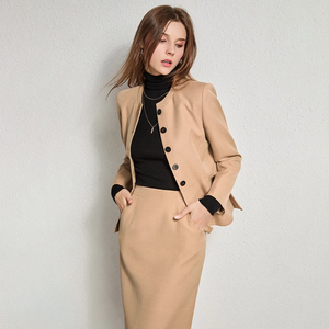 Completo da <span class=keywords><strong>Donna</strong></span> OEM Classico e Versatile, Blazer e <span class=keywords><strong>Pantaloni</strong></span> su Misura per Primavera e Autunno, Ideale per Occasioni di Lavoro e Colloqui - Product Image 2