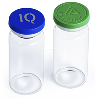 Bouteilles en verre personnalisées de 3 à 30 ml avec bouchons à vis pour l'emballage d'échantillons cosmétiques et d'extraits végétaux
