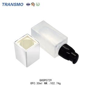 Flacon pompe en verre de 30 ml pour fond de teint, flacon pompe en verre personnalisé pour lotion, flacon vide en verre pour huile essentielle de 30 ml - Product Image 5