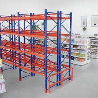 Étagères de stockage d'entrepôt réglables en acier industriel robuste sur mesure