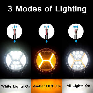 Luz <span class=keywords><strong>Led</strong></span> de trabajo de 4 pulgadas y 132W, foco de conducción <span class=keywords><strong>para</strong></span> coche, motocicleta, camión, Tractor, barco, <span class=keywords><strong>remolque</strong></span>, 12-24V - Product Image 4