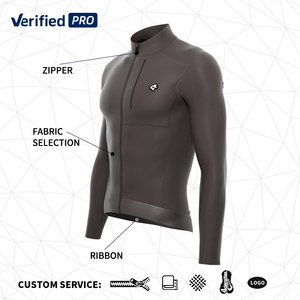 LAMEDA <span class=keywords><strong>invierno</strong></span> recién llegados ODM bicicleta desgaste personalizado bicicleta ciclismo <span class=keywords><strong>ropa</strong></span> Ciclismo Pro hombres ciclismo manga larga - Product Image 2