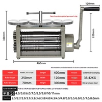 Presse manuelle pour le pressage de fils en or, argent, cuivre, pour la fabrication de fils carrés et le sertissage de lignes DIY