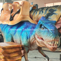 Çocuklar İçin Büyük Animatronik T-Rex Binme Oyuncağı, İnteraktif Eğlence İçin Eğlenceli Dinozor Robot Binme Oyuncağı
