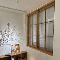 Ventanas Corredizas de Vidrio Templado Tintado de Diseño Moderno de Marca Superior, Elegantes Rejas de Aluminio para Ventanas, Aleación de Aluminio Horizontal