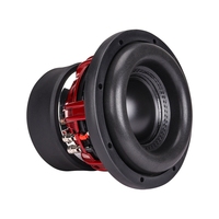 Nuevo subwoofer de coche de cesta roja de 8 pulgadas, RMS, 400W, buena reputación, altavoz de Audio automático máximo de 800W, logotipo personalizado, Woofer de gran venta