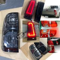 Maictop Accessoires de voiture Pare-chocs avant et arrière Phare arrière Pièces de carrosserie pour Hilux Vigo 2012 2013 2014 MT-VG-BD standard