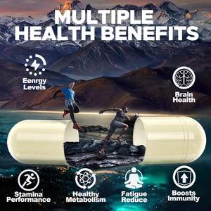 Capsules de Shilajit personnalisées par le fabricant pour stimuler les niveaux d'énergie, capsules de Shilajit de l'Himalaya, capsules de Maca, Ashwagandha, Shilajit pour le système immunitaire - Product Image 5