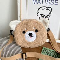 Porte-monnaie en peluche mignon Kiki Delivery Cat, sac à bandoulière en peluche pour adolescentes