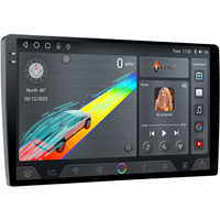 Autoradio multimédia universel Slim Car Navigator 7862 9/10 pouces Android 12 2K DSP Apple Android avec navigation GPS et Wi-Fi 5G