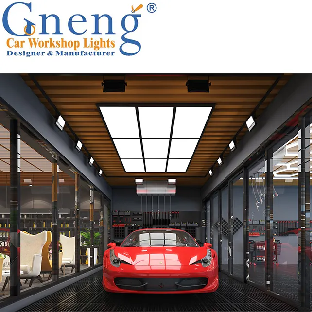 Économie d'énergie jusqu'à 60% éclairage LED Ultra lumineux haute Performance longue durée pour voiture atelier Garage éclairage hexagonal