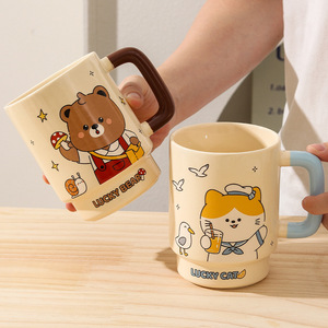 Taza de Bebida Bonita, Regalo para Mejores Amigos, Cumpleaños, Día de San Valentín, Taza de Dibujos Animados de Alta Calidad, Taza de Gran Capacidad, Recuerdo - Product Image 4
